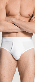 Midislip mit Eingriff Cotton 1:1