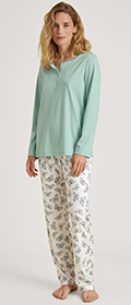 Pyjama mit Knopfleiste Night Lovers