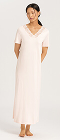 Nightdress kurzarm Moments lang 