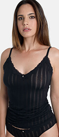 Sassa Top Jacquard Stripe