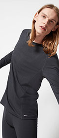 Skiny Shirt langarm Ceravida Heat