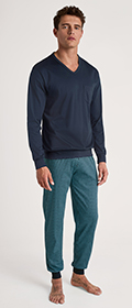 Bündchen Pyjama Relax Streamline