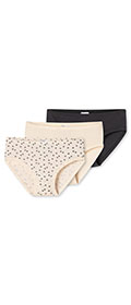 Schiesser Mädchen Hüftslips Fine Rib 3er Pack