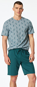 Schiesser Schlafanzug kurz 95/5 Nightwear