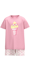 Pyjama kurz Toddlers Soft Ice