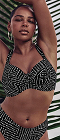 Anita Rosa Faia Full Cup Bikini Top Luna Simple Art