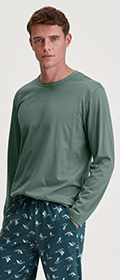 Calida Shirt langarm Remix Basic Sleep