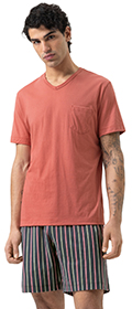 Mey Pyjama kurz Pure Rose Stripes