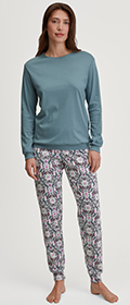 Calida Pyjama mit Bündchen Autumn Dreams