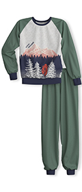Pyjama mit Bündchen Kids Outdoor