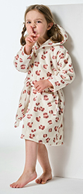 Schiesser Bademantel Velours Kids Nightwear