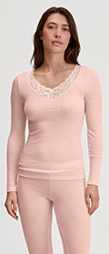 Calida Top langarm Silky Wool Joy
