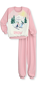 Calida Pyjama mit Bündchen Kids Ski Resort
