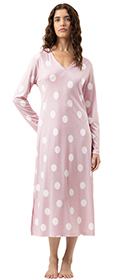 Mey Nachthemd langarm Pretty Dots
