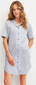 Calida Sleepshirt Stripes Dreams