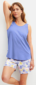 Calida Pyjama kurz Coastal Dreams