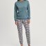 Calida Pyjama mit Bündchen Autumn Dreams