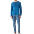 Mey Pyjama lang Blue Flower